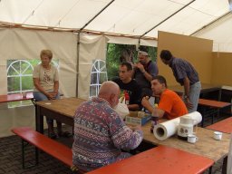 Aufbau Seefest 2008